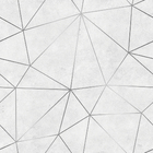 Papel De Parede Adesivo Azul Acizentado Pirâmides Liso 6m