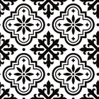 Papel De Parede Adesivo Azulejo Ladrilho Preto E Branco 9mx50