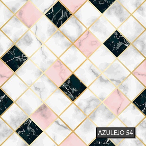 Papel De Parede Adesivo Azulejo Lavável Mármore Para Cozinha