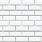 Papel De Parede Adesivo Azulejo Metrô Branco