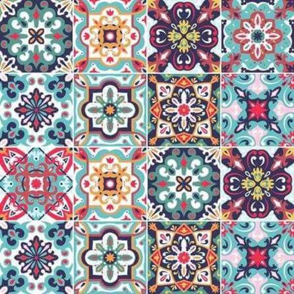 Papel De Parede Adesivo Azulejo Português 487627339 0,58x3m