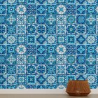 Papel De Parede Adesivo Azulejo Português N015118 0,58x3,00m