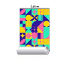 Papel De Parede Adesivo Azulejo Retrô N03140