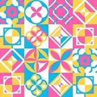 Papel De Parede Adesivo Azulejo Retrô N05098