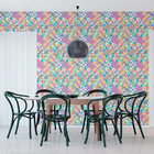 Papel De Parede Adesivo Azulejo Retrô N05098