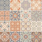 Papel De Parede Adesivo Azulejo Rústico  Cozinha 3mx50cm