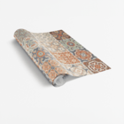 Papel De Parede Adesivo Azulejo Rústico  Cozinha 3mx50cm