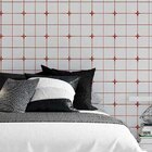 Papel De Parede Adesivo Azulejo Vermelho N05213