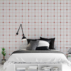 Papel De Parede Adesivo Azulejo Vermelho N05213