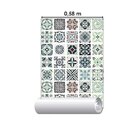 Papel De Parede Adesivo Azulejos N09034