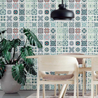 Papel De Parede Adesivo Azulejos N09034