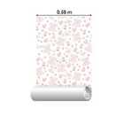 Papel De Parede Adesivo Baby Rosa 010830 Rolo 0,48x3m