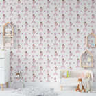 Papel De Parede Adesivo Bailarina Ballet Arco-íris 2,80m