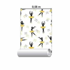 Papel De Parede Adesivo Bailarinas 589025873 0,58x3,00m