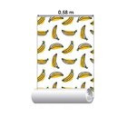 Papel De Parede Adesivo Banana Minimalista N05013