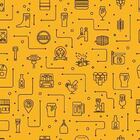 Papel De Parede Adesivo Bar And Beer N03076