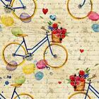 Papel De Parede Adesivo Bicicleta N011030