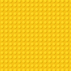 Papel De Parede Adesivo Bloco De Montar Amarelo Geek 3m