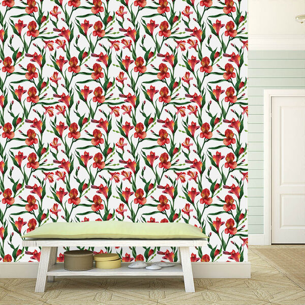 Papel De Parede Adesivo - Boca De Leão - 041ppf