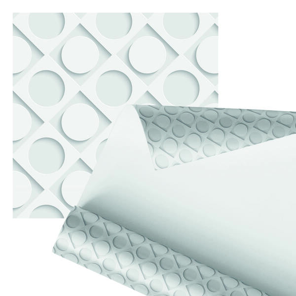 Papel De Parede Adesivo Bolinhas E Losangos Abstrato 2,80m