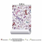 Papel De Parede Adesivo Borboleta Floral 58104982