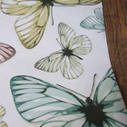 Papel De Parede Adesivo Borboletas 352
