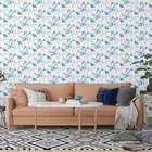 Papel De Parede Adesivo Borboletas Azuis N014110