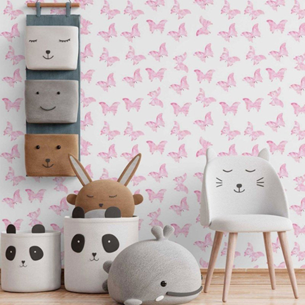 Papel De Parede Adesivo Borboletas N014114