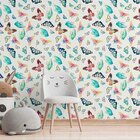 Papel De Parede Adesivo Borboletas N014203