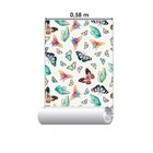 Papel De Parede Adesivo Borboletas N014203