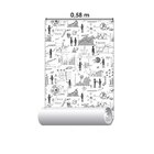 Papel De Parede Adesivo Business N014130