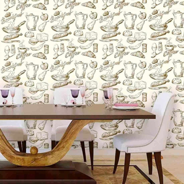 Papel De Parede Adesivo Café Da Manhã 253214782