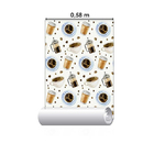 Papel De Parede Adesivo Café Expresso N03104
