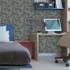 Papel De Parede Adesivo Camuflado 38442
