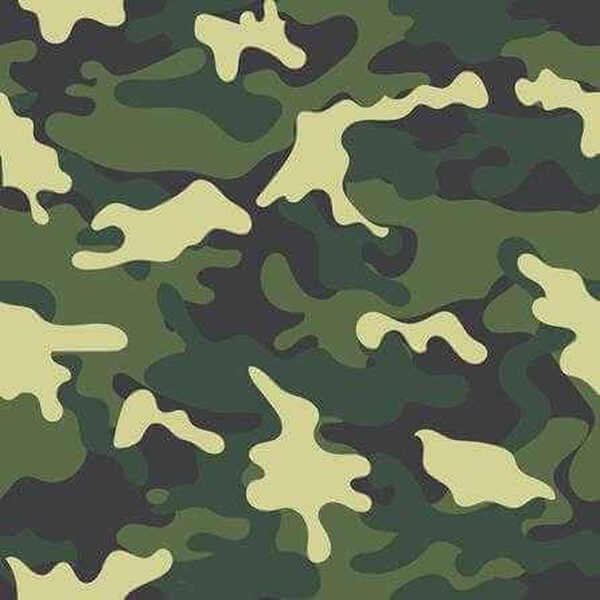 Papel De Parede Adesivo Camuflado Militar 23543 0,58x3,00m