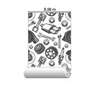 Papel De Parede Adesivo Carros N012067