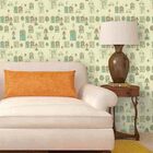 Papel De Parede Adesivo Casas 31100