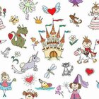 Papel De Parede Adesivo Castelo 378321346