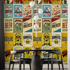 Papel De Parede Adesivo Casual Vintage Retro - 3,0m