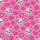 Papel De Parede Adesivo Caveira 133455194 0,48x3,00m