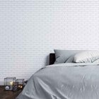 Papel De Parede Adesivo Cerâmica Branca N03062 0,48x2,5m