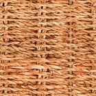 Papel De Parede Adesivo Cesto Palha Trançada 6m