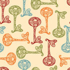 Papel De Parede Adesivo - Chaves - 055ppd