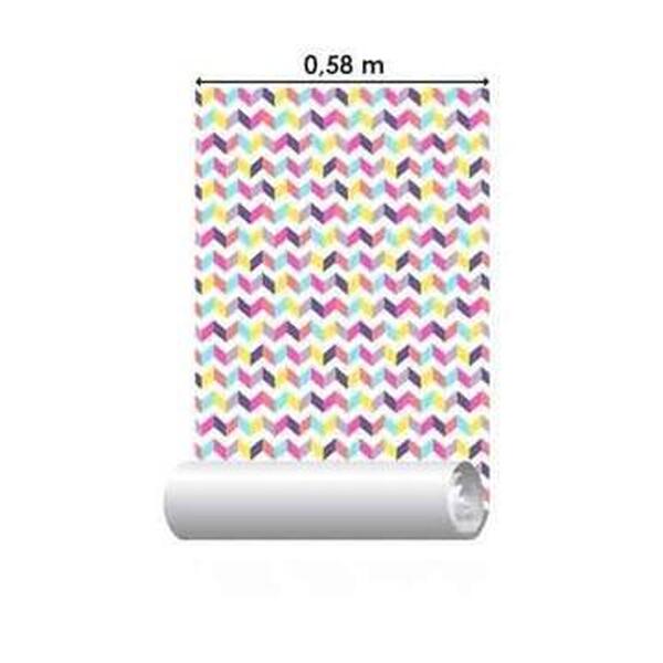 Papel De Parede Adesivo Chevron 32561 0,58x3,00m