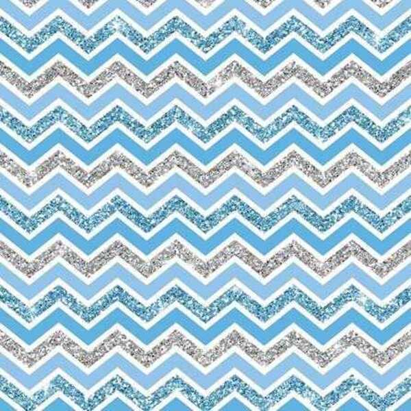 Papel De Parede Adesivo Chevron Azul 2548241076 Rolo 0,58x3m