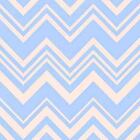 Papel De Parede Adesivo Chevron Azul E Bege N06203
