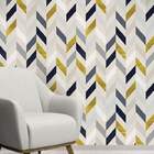 Papel De Parede Adesivo Chevron Mod 101 Vinílico 60x300cm