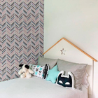 Papel De Parede Adesivo Chevron N010198