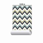 Papel De Parede Adesivo Chevron N02045