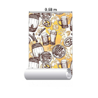 Papel De Parede Adesivo Choop Cerveja N03048 0,48x2,5m